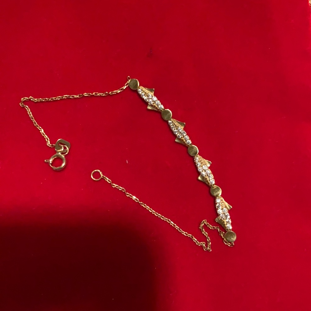 New Solid Gold 18K bracelet
